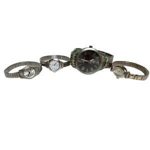 Watch Lot for Parts or Repair ONLY 3 Womens + 1 Quartz Accutime US Polo Assn